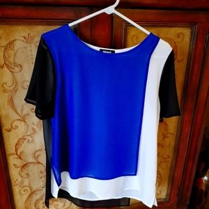 This is a DKNY blouse.  New / no tags